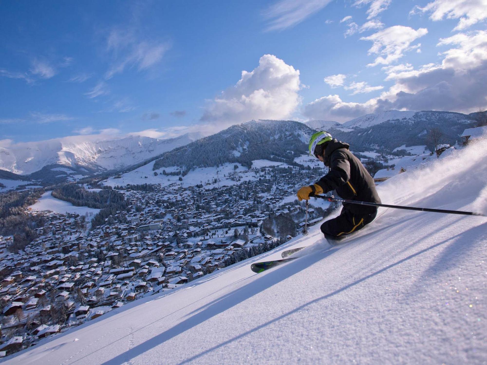 Appartement Cosy 2P A Megeve Jaillet - Proche Pistes, Wi-Fi, Parking, Animaux Acceptes - Fr-1-453-91 Eksteriør billede
